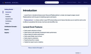 Laravel-excel.maatwebsite.nl thumbnail