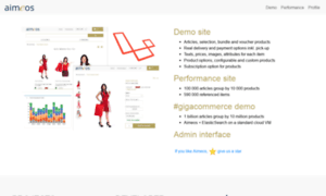 Laravel.demo.aimeos.org thumbnail