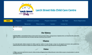 Larchstreetkids.com thumbnail