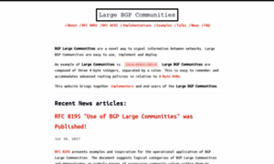 Largebgpcommunities.net thumbnail