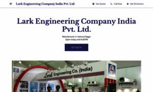 Lark-engineering-companyindia-pvt-ltd.business.site thumbnail