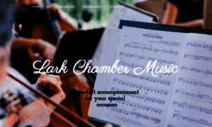 Larkchambermusic.com thumbnail