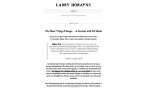 Larryhorayne.wordpress.com thumbnail