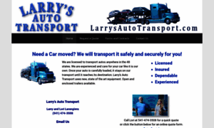 Larrysautotransport.com thumbnail