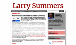 Larrysummers.com thumbnail