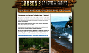 Larsenslakeviewcabins.com thumbnail