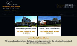 Larsonfuneralhomes.com thumbnail