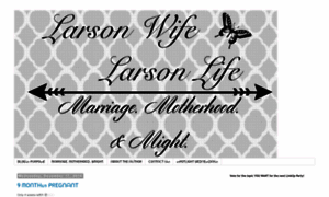 Larsonwifelarsonlife.blogspot.com thumbnail