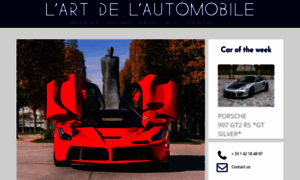 Lartdelautomobile.com thumbnail