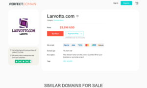 Larvotto.com thumbnail