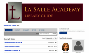 Lasalle-academy.libguides.com thumbnail