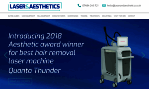 Laserandaesthetics.co.uk thumbnail