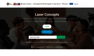 Laserconcepts.com thumbnail