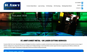 Lasercuttingsheetmetal.co.uk thumbnail