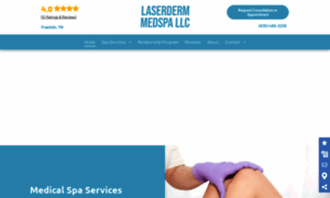 Laserdermmedspa.com thumbnail