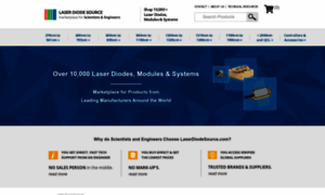 Laserdiodesource.com thumbnail