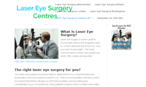 Lasereyesurgerycenters.com thumbnail