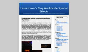 Lasershows.wordpress.com thumbnail