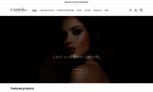 Lashandbrowsecrets.com thumbnail