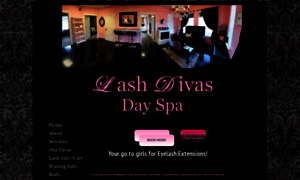 Lashdivasdayspa.com thumbnail