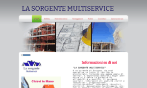 Lasorgentemultiservice.com thumbnail