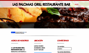 Laspalomasgrill.com.mx thumbnail