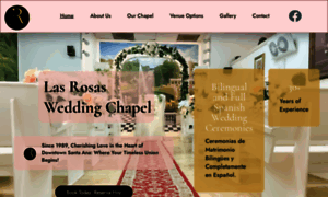 Lasrosasweddingchapel.com thumbnail