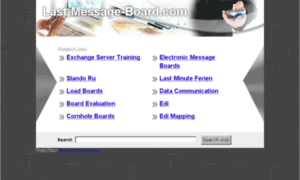 Last-message-board.com thumbnail