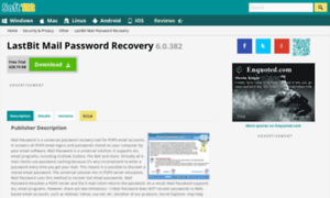 Lastbit-mail-password-recovery.soft112.com thumbnail