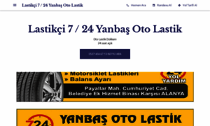 Lastikci-7-24-yanbas-oto-lastik.business.site thumbnail