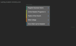 Lasting-student-ministry.com thumbnail