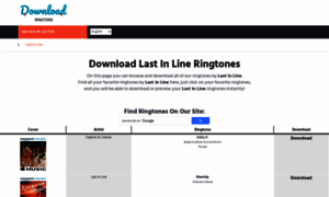 Lastinline.download-ringtone.com thumbnail