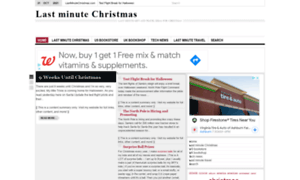 Lastminutechristmas.com thumbnail