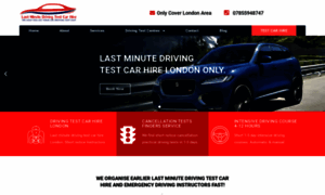 Lastminutedrivingtestcarhire.co.uk thumbnail