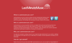 Lastminutemusic.com thumbnail