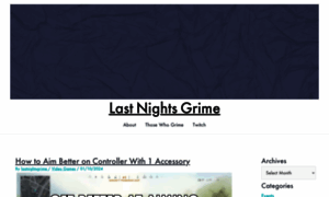 Lastnightsgrime.com thumbnail