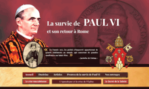 Lasurviedupapepaulvi.net thumbnail