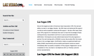 Lasvegas-cpr.com thumbnail