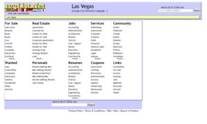 Lasvegas.123list.net thumbnail