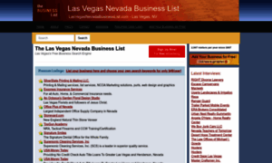 Lasvegas.businesslistus.com thumbnail