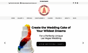 Lasvegascustomcakes.com thumbnail