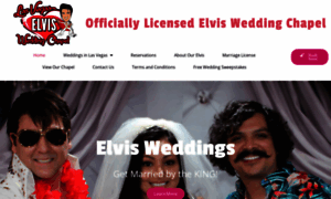 Lasvegaselvisweddingchapel.com thumbnail