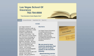 Lasvegasschoolsofinsurance.com thumbnail