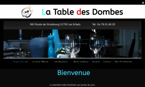 Latabledesdombes.com thumbnail