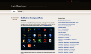 Latedev.wordpress.com thumbnail