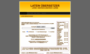 Latein-uebersetzer.com thumbnail