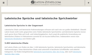 Latein-zitate.com thumbnail