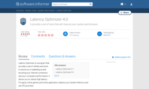 Latency-optimizer.software.informer.com thumbnail