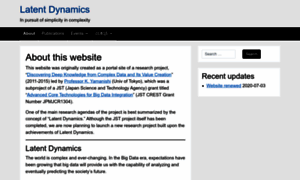 Latent-dynamics.net thumbnail