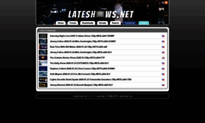 Lateshows.net thumbnail